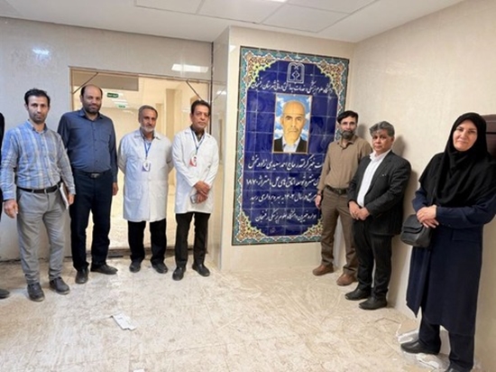 بازدید حوزه مدیریت مالی دانشگاه از پروژه های توسعه ای بیمارستان علی ابن ابیطالب (ع) 