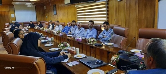 نشست صمیمی معاون توسعه و کارشناسان حوزه مدیریت امورمالی 